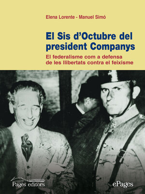 cover image of El sis d'octubre del president Companys